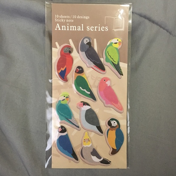 Other - ⭕️ 3/$20! Parrot sticky notes